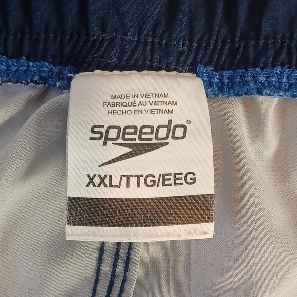 Speedo Men's Coastal Ombre Multicolor‎ Board Short Water Repellent Sz 2XL - Picture 3 of 6